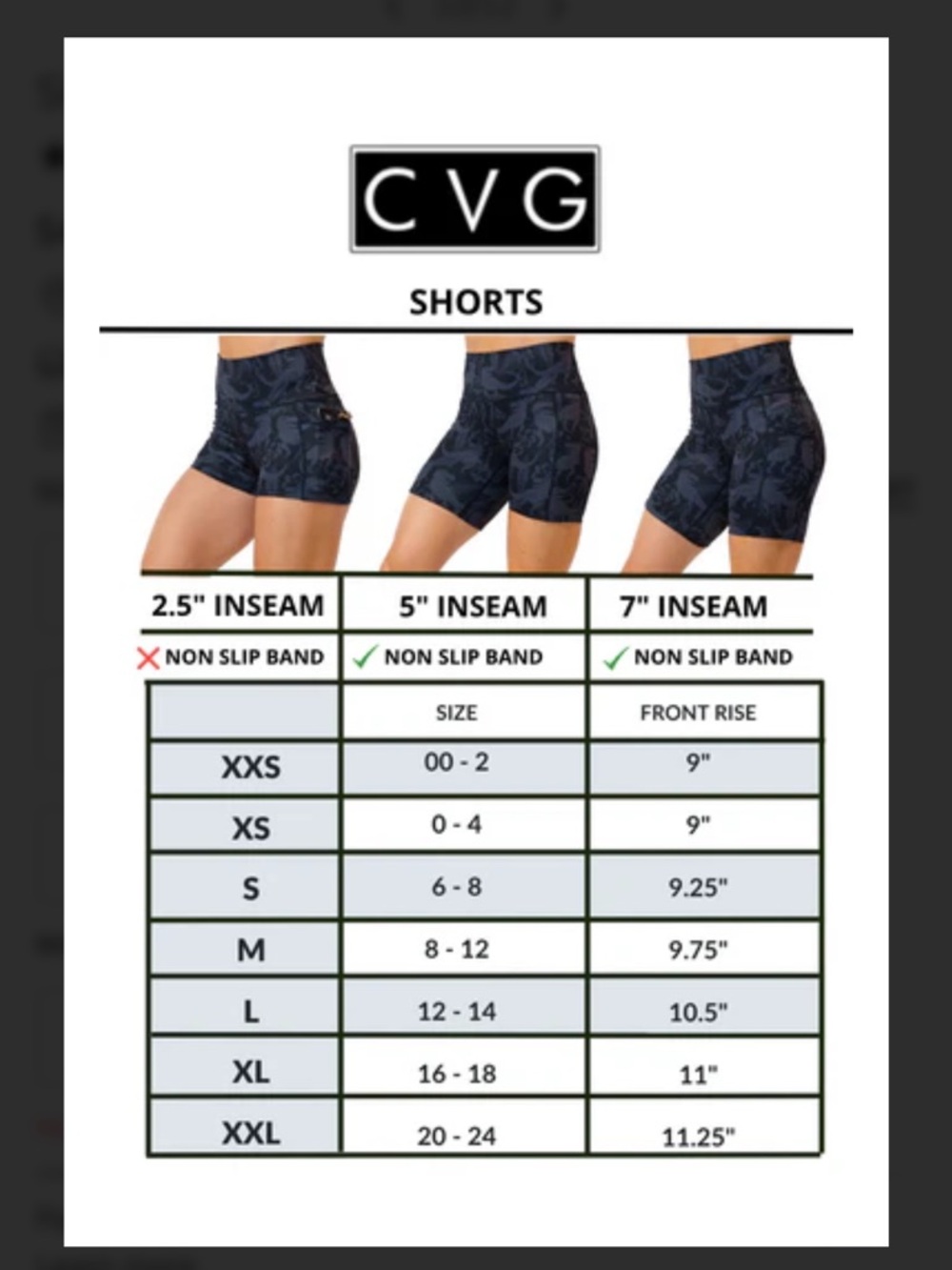 Constantly Varied Gear (CVG) 2.5" Birds of Paradise shorts. - Picture 5 of 5